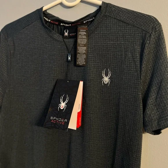 Spyder Men's Gray Shirt - Picture 2 of 3